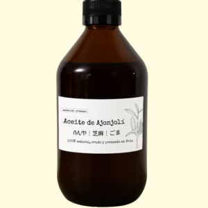 Aceite de ajonjolí crudo